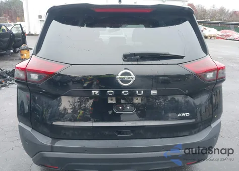 2021 Nissan Rogue S Intelligent Awd from USA, damaged, VIN JN8AT3AB3MW223458